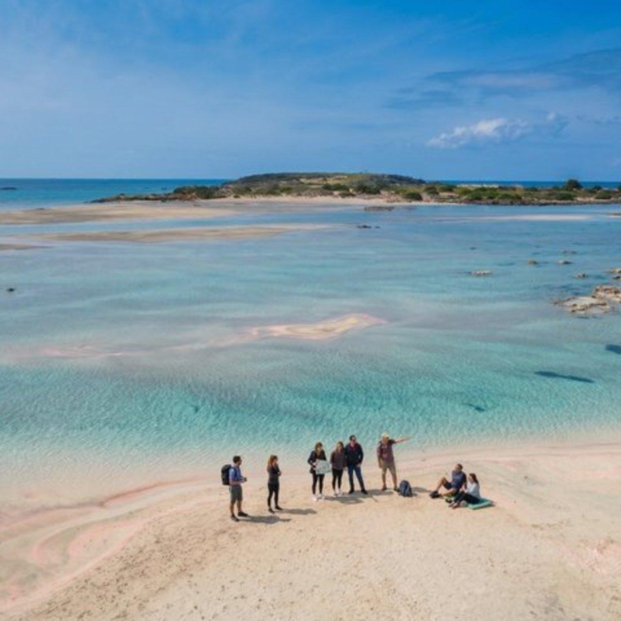 Elafonissi Pink Sand Beach: Private Luxury Tour from Chania — Elafonissi, Greece