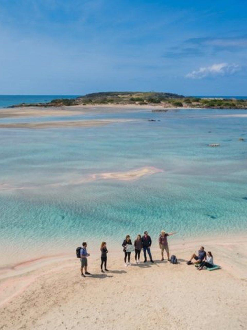 Elafonissi Pink Sand Beach: Private Luxury Tour from Chania — Elafonissi, Greece